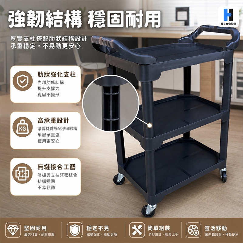 【適用場景】

• 汽車美容店

• 汽車維修保養

• 洗車用品收納

• 工作室工具整理

• 倉儲／居家收納
